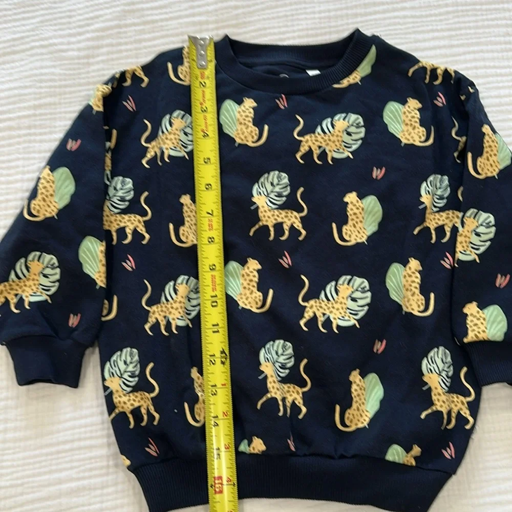 Morí Leopard print oversized sweater
